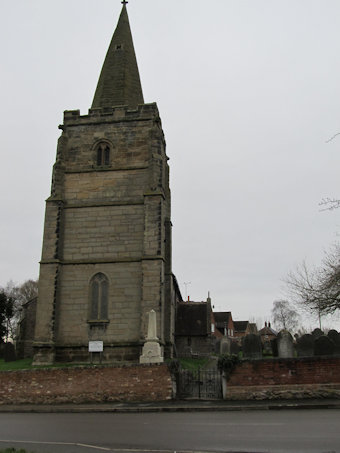 photo of St Peter's Church burial ground