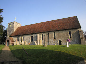 photo of St Margaret's Church burial ground