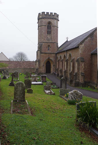 photo of St Leonard's Church burial ground