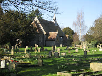 photo of St Andrew's Church burial ground