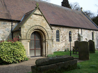 photo of St Mary's Church burial ground