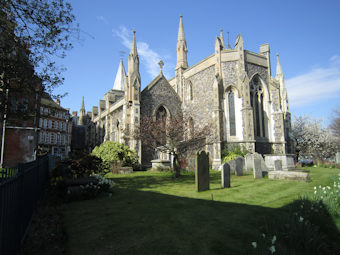 photo of St Mary's Church burial ground