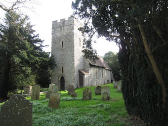 photo of St Mary Magdelene's Church burial ground