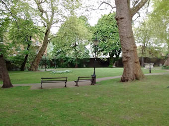 photo of St John's Church burial ground