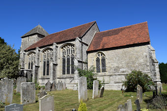 photo of St Mary's Church burial ground