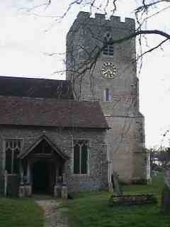 photo of St Mary's Church burial ground