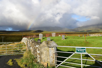 photo of Clachan's burial ground