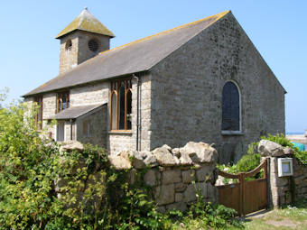 photo of St Agnes' Church burial ground