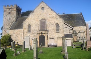 photo of Cramond Kirk's Church burial ground