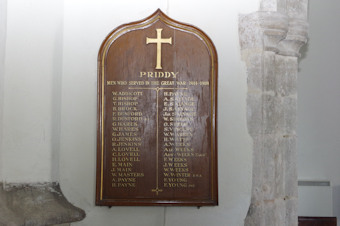 photo of St Lawrence (roll of honour)
