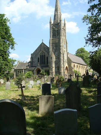 photo of St John's Church burial ground