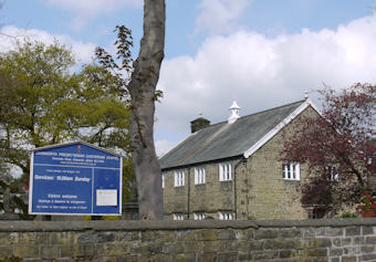 photo of Unitarian Chapel's burial ground