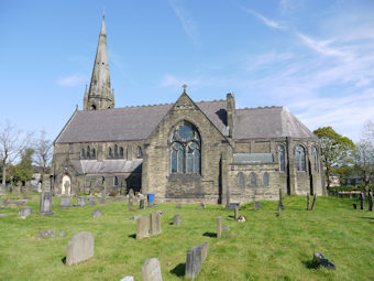 photo of St Andrew's Church burial ground