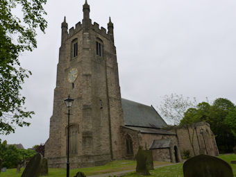 photo of St Edmund's Church burial ground