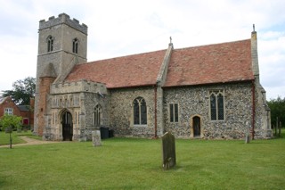 photo of All Saints' Church burial ground