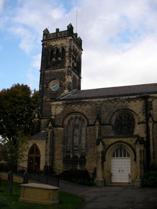 photo of St James' Church burial ground