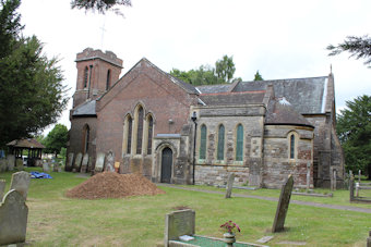 photo of St Paul's Church burial ground