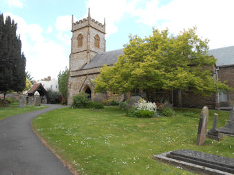 photo of St George's Church burial ground