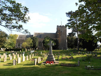 photo of St Mary Magdalene's Church burial ground