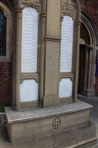 photo of St Mary (roll of honour)