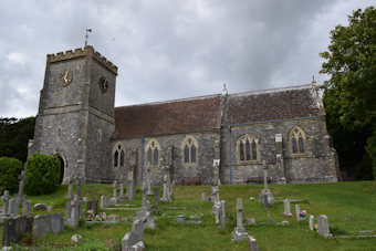 photo of Holy Trinity's Church burial ground