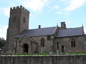 photo of St Mary's Church burial ground