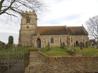 photo of St Helen's Church burial ground