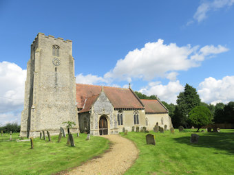 photo of St Mary's Church burial ground