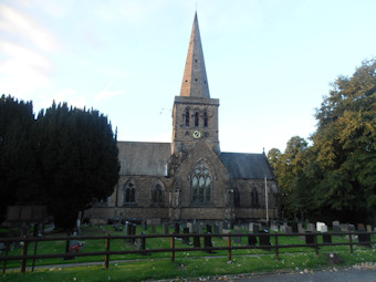 photo of St John the Evangelist's Church burial ground