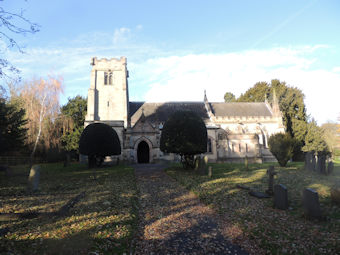 photo of St Peter's Church burial ground