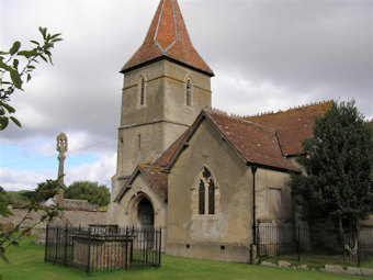 photo of Blessed Virgin Mary's Church burial ground
