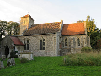 photo of St Andrew's Church burial ground