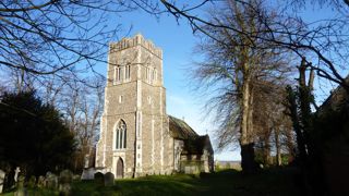 photo of St Ethelbert's Church burial ground