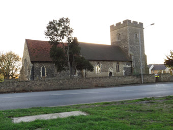 photo of St Mary the Virgin's Church burial ground