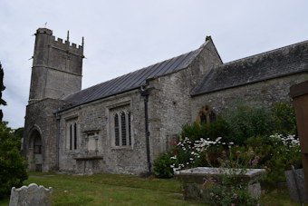 photo of St Peter's Church burial ground