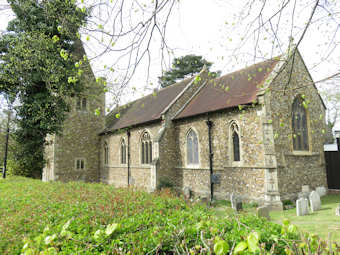photo of St Mary Magdalene's Church burial ground