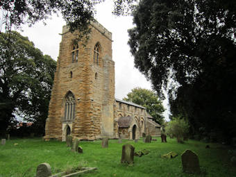 photo of St John the Baptist's Church burial ground