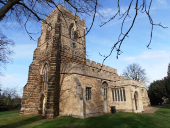 photo of All Saints' Church burial ground