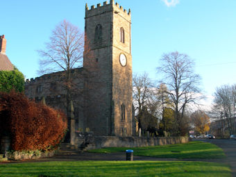 photo of All Saints' Church burial ground