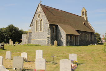 photo of St Mary the Virgin's Church burial ground