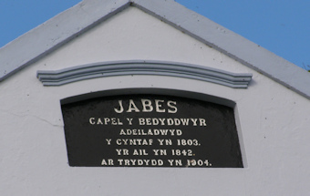 photo of Jabez Baptist Chapel's burial ground