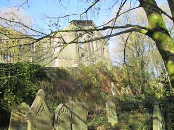 photo of Shore Baptist Chapel's burial ground