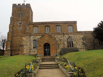 photo of All Saints' Church burial ground