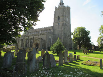 photo of St Mary the Virgin's Church burial ground