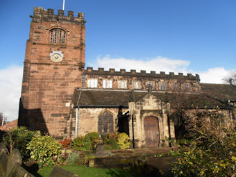 photo of St Mary's Church burial ground