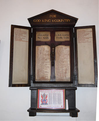 photo of All Saints (roll of honour)