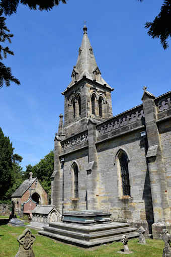 photo of Christ Church's burial ground