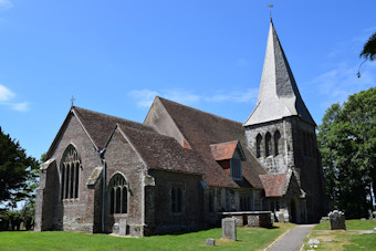 photo of All Saints' Church burial ground