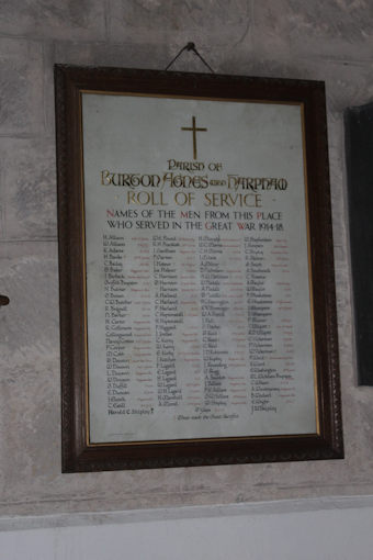 photo of St Martin (roll of honour)