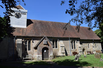 photo of St Mary's Church burial ground